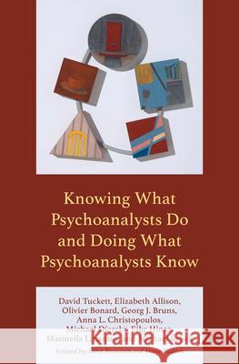 Knowing What Psychoanalysts Do and Doing What Psychoanalysts Know David Tuckett 9781538188095 Rowman & Littlefield Publishers