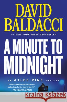 A Minute to Midnight David Baldacci 9781538761632 Grand Central Publishing