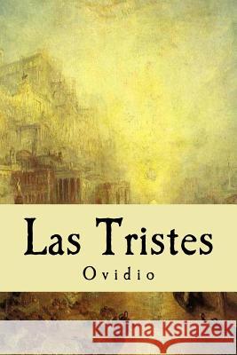 Las Tristes Ovidio 9781539047353