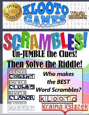 KLOOTO Games SCRAMBLES! Klooto Games 9781539074403