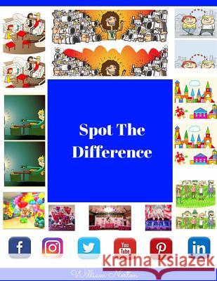Spot the difference: children education Norton, William 9781539341284 Createspace Independent Publishing Platform