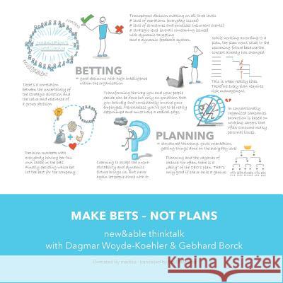 Make Bets not Plans: new&able think talk Kö Ppe, Franziska 9781539361763 Createspace Independent Publishing Platform
