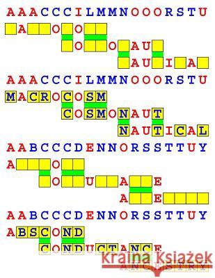 Joinword Puzzles 77rgb MR Francis Gurtowski 9781539363477 Createspace Independent Publishing Platform