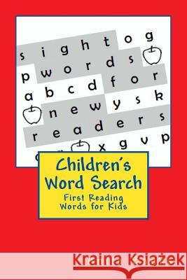 Children's Word Search: Sight Words for New Readers Anita Banks 9781539369622 Createspace Independent Publishing Platform