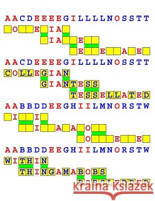 Joinword Puzzles 84rgb MR Francis Gurtowski 9781539381372 Createspace Independent Publishing Platform