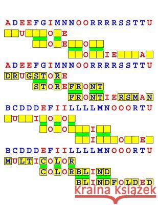 Joinword Puzzles 90rgb MR Francis Gurtowski 9781539407874 Createspace Independent Publishing Platform