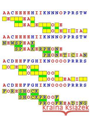 Joinword Puzzles 93rgb MR Francis Gurtowski 9781539408093 Createspace Independent Publishing Platform