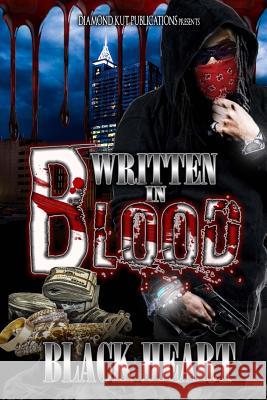 Written In Blood Heart, Black 9781539600787 Createspace Independent Publishing Platform