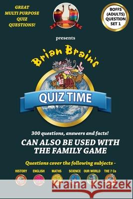 Brian Brain's Quiztime For Boffs Edition 1 Pete Aldred Russell Webster 9781539627616