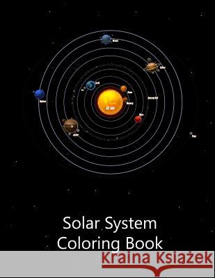 Solar System Coloring Book Lazaros' Blan 9781539719229 Createspace Independent Publishing Platform