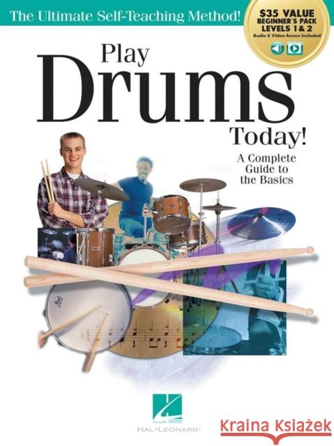 PLAY DRUMS TODAY ALLINONE BEGINNERS PACK  9781540052360 OMNIBUS PRESS SHEET MUSIC