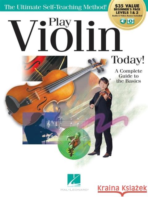 PLAY VIOLIN TODAY BEGINNERS PACK  9781540052445 OMNIBUS PRESS SHEET MUSIC