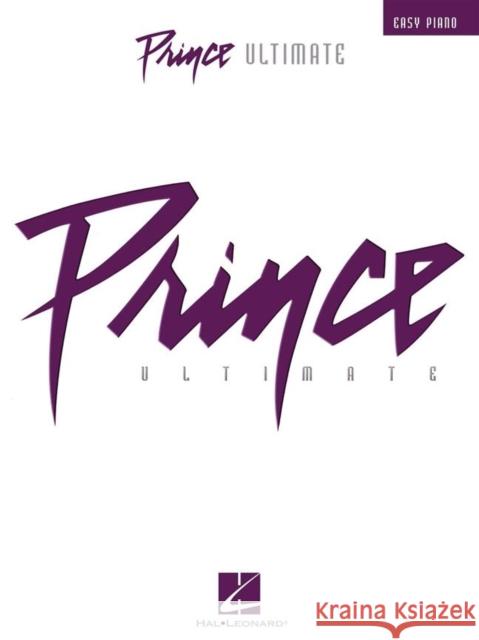 Prince - Ultimate: Easy Piano Songbook Prince 9781540064875