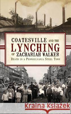 Coatesville and the Lynching of Zachariah Walker: Death in a Pennsylvania Steel Town Dennis B. Downey Raymond M. Hyser 9781540230270 History Press Library Editions
