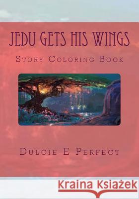 Jedu Gets His Wings: Story Coloring Book Dulcie Elaine Perfect 9781540314307 Createspace Independent Publishing Platform