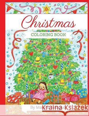 Christmas Coloring Book Maryna Salagub 9781540316295