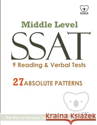 SSAT 9 Reading & Verbal Tests: +20 Hidden Rules in Verbal MR San Yoo 9781540783141 Createspace Independent Publishing Platform