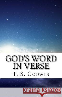 God's Word in Verse Tracy Godwin 9781540791252 Createspace Independent Publishing Platform