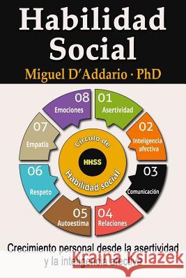 Habilidad social: Crecimiento personal desde la asertividad y la inteligencia afectiva D'Addario Phd, Miguel 9781540889980 Createspace Independent Publishing Platform