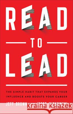 Read to Lead Brown, Jeff 9781540901736