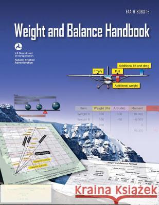 Aircraft Weight and Balance Handbook (FAA-H-8083-1B - 2016) Administration, Federal Aviation 9781541059351 Createspace Independent Publishing Platform