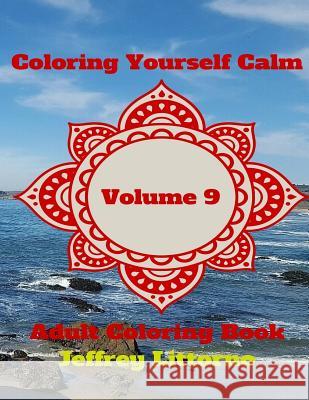 Coloring Yourself Calm, Volume 9: Adult Coloring Book Jeffrey Littorno 9781541081963 Createspace Independent Publishing Platform