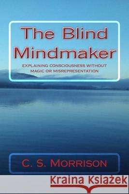 The Blind Mindmaker: Explaining Consciousness without Magic or Misrepresentation Morrison, C. S. 9781541283954 Createspace Independent Publishing Platform