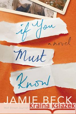 If You Must Know Jamie Beck 9781542008716 Montlake Romance