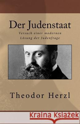 Der Judenstaat Theodor Herzl 9781542587310 Createspace Independent Publishing Platform