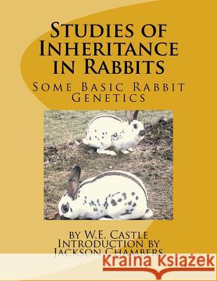 Studies of Inheritance in Rabbits: Some Basic Rabbit Genetics W. E. Castle Jackson Chambers 9781542717922 Createspace Independent Publishing Platform