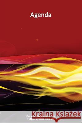 Calendrier / Agenda Perpétuel avec Sudokus Difficiles et Experts - Couverture Feux Rouges (15 x 23 cm): 56 semaines + 112 Sudokus (56 Sudokus Difficil Com, Livrespoursoi 9781542720199 Createspace Independent Publishing Platform