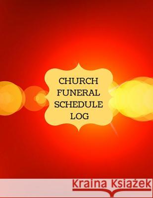 Church Funeral Log Inspirational Logs 9781542735216 Createspace Independent Publishing Platform