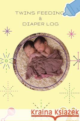 Twins Feeding and Diaper Log Stork's Publishers 9781542736787 Createspace Independent Publishing Platform