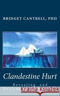 Clandestine Hurt: The Revealing and Healing of Covert Pain Dr Bridget C. Cantrell 9781543008036 Createspace Independent Publishing Platform