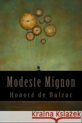 Modeste Mignon Honore De Balzac 9781543121490