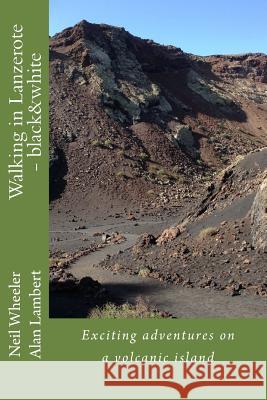 Walking in Lanzerote - black&white: Exciting adventures on a volcanic island Wheeler, Neil 9781543283976