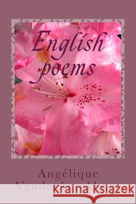 English poems Vandenkerckhove, Angélique 9781544094434