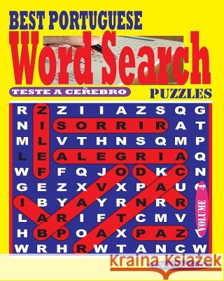 BEST PORTUGUESE Word Search Puzzles. VOL.4 Puzzles, Wise 9781544147611