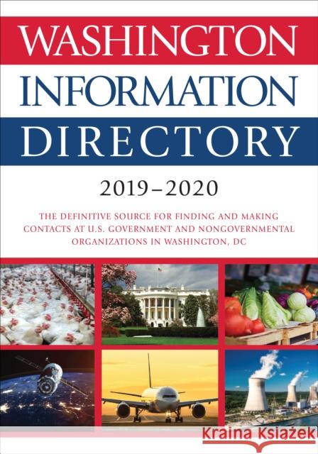 Washington Information Directory 2019-2020 Cq Press 9781544352831 CQ Press