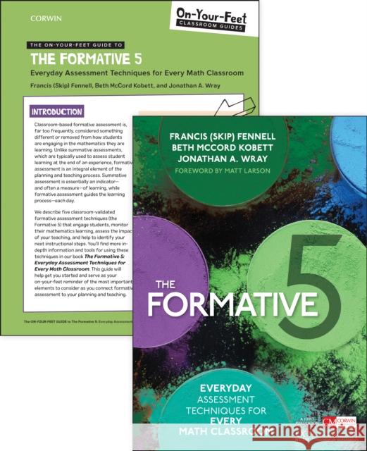 Bundle: Fennell, the Formative 5 Book + On-Your-Feet Guide to the Formative 5 Fennell, Francis M. 9781544395265