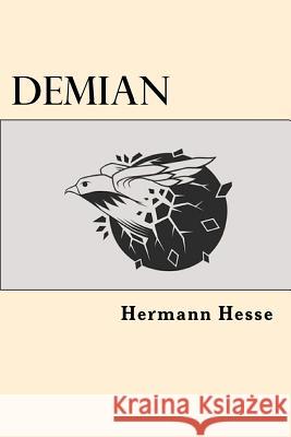 Demian (Spanish Edition) Hermann Hesse 9781545144947