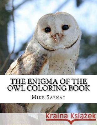 The Enigma of the Owl Coloring Book Mike Sarnat 9781545265239