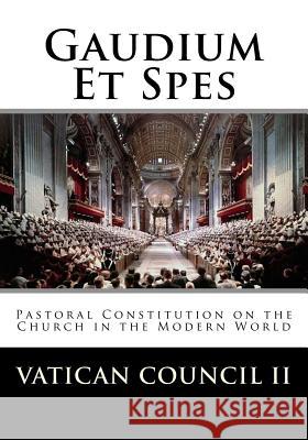 Gaudium Et Spes Vatican Council 9781545351802