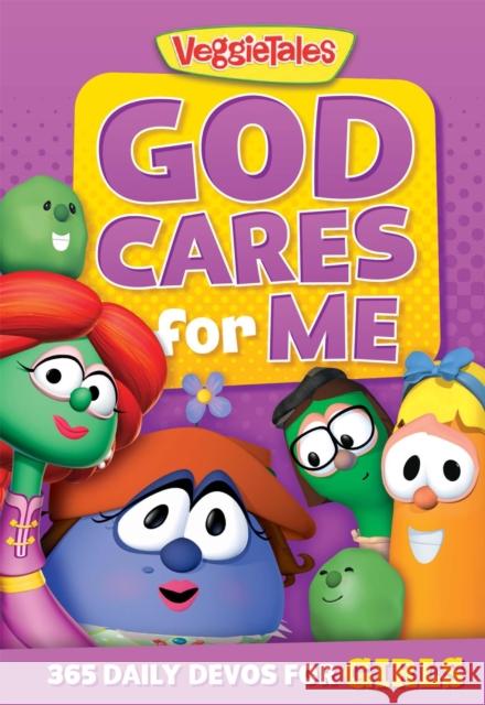 God Cares for Me: 365 Daily Devos for Girls Veggietales 9781546006985 Worthy Kids