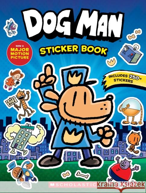 Dog Man the Movie: Official Sticker Activity Book Scholastic 9781546147589