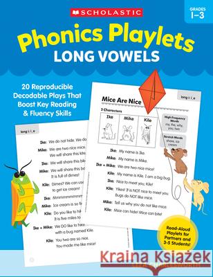 Phonics Playlets: Long Vowels Liza Charlesworth 9781546155331