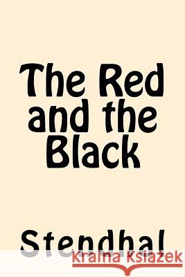 The Red and the Black Stendhal 9781546600862