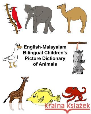 English-Malayalam Bilingual Children's Picture Dictionary of Animals Richard Carlso Kevin Carlson 9781546634140