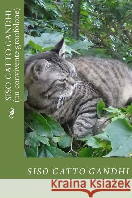 Siso gatto Gandhi: Un convivente gronfolone Pizzichillo, Franca 9781546761228 Createspace Independent Publishing Platform