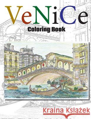 Venice Coloring Book Charl Durand 9781546807698